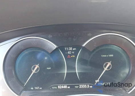 2018 BMW 540I xDrive z USA, uszkodzony, nr VIN WBAJE7C55JWD52074